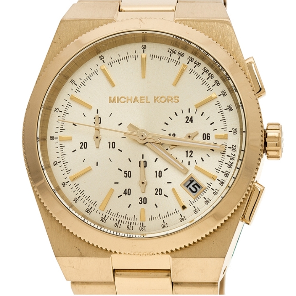 Michael Kors Gold Plated Stainless Steel Watch
